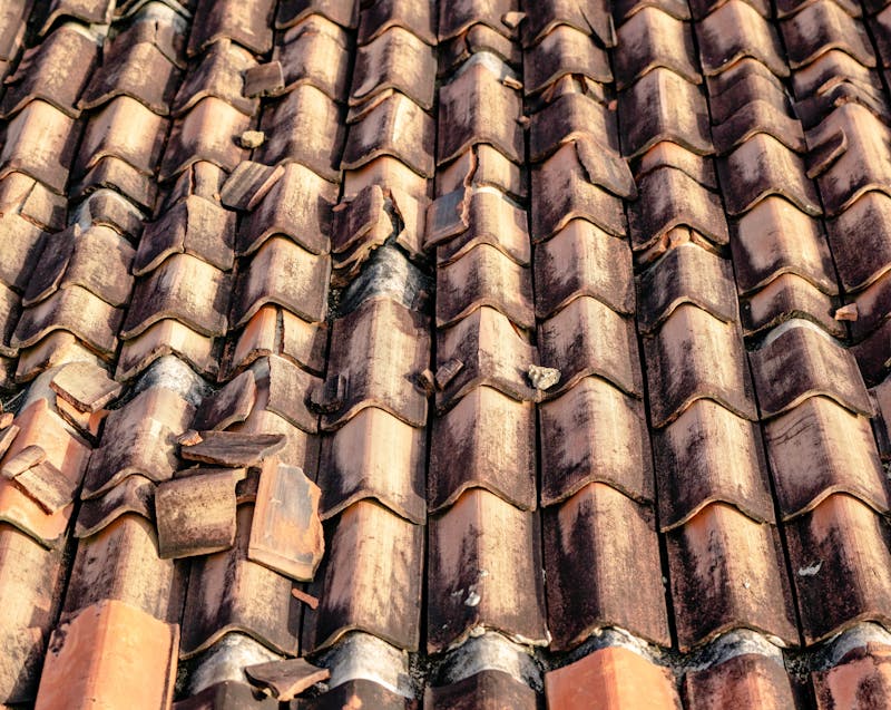 damaged roof
