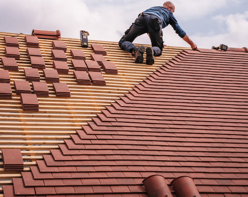 a roofer