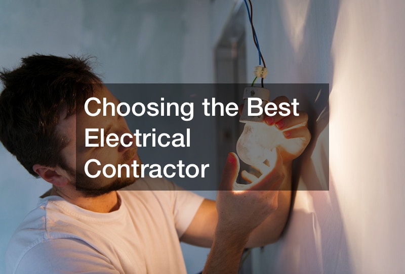 Choosing the Best Electrical Contractor