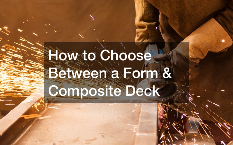 How to Choose Between a Form and Composite Deck